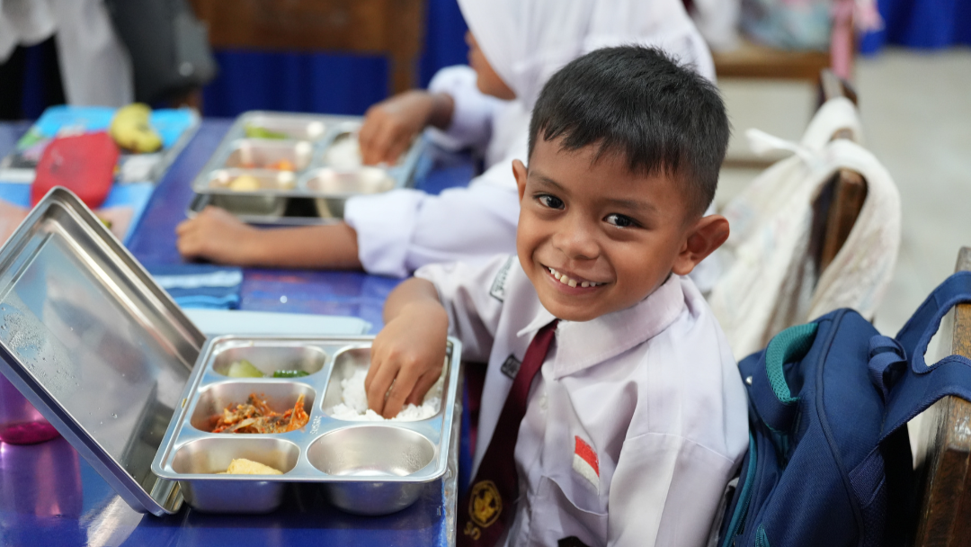 61,2 Juta Penerima Manfaat, Indonesia Peringkat Kedua Dunia Program Makan Sekolah